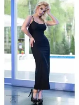 Langes Kleid Cr4379 Schwarz von Chilirose kaufen - Fesselliebe