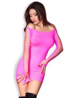 Kleid mit Kapuze Cr4302 Pink von Chilirose