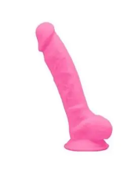 Modell 1 Realistischer Penis Premium Silikon Silexpan Fluoreszierendes Rosa 17,5 cm von Silexd kaufen - Fesselliebe