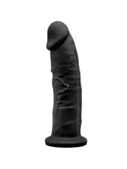 Modell 2 Realistischer Penis Premium Silexpan Silikon Schwarz 19 cm von Silexd kaufen - Fesselliebe