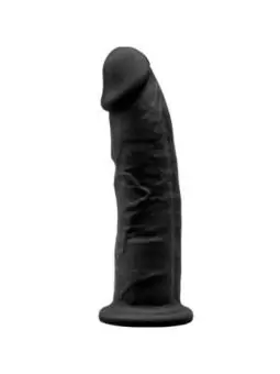 Modell 2 Realistischer Penis Premium Silexpan Silikon Schwarz 15 cm von Silexd kaufen - Fesselliebe