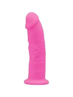 Modell 2 Realistischer Penis Premium Silexpan Silikon Fluoreszierendes Rosa 15 cm von Silexd kaufen - Fesselliebe