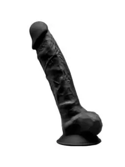 Modell 1 Realistischer Penis Premium Silexpan Silikon Schwarz 20 cm von Silexd kaufen - Fesselliebe