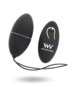 Alsan Egg Fernsteuerbar Schwarz Silikon von Womanvibe kaufen - Fesselliebe