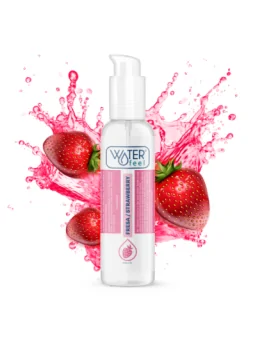 Erdbeer-Aroma Gleitmittel auf Wasserbasis 175 ml von Waterfeel kaufen - Fesselliebe