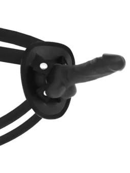 Harness + Silikon biegsamer Dildo schwarz 13 cm von Cock Miller kaufen - Fesselliebe