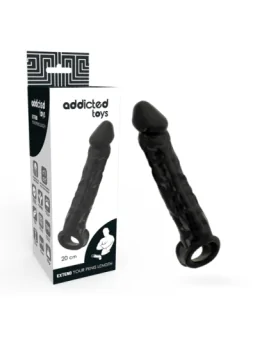 Extender für den Penis in schwarz von Addicted Toys kaufen - Fesselliebe