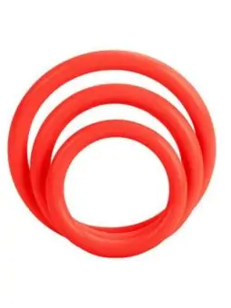 Calex Tri-Ringe rot von California Exotics kaufen - Fesselliebe
