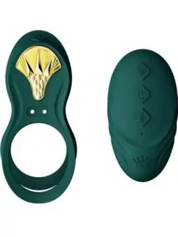 Bayek Vibrierender Paar Ring Grün von Zalo kaufen - Fesselliebe