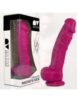 Nacho's Cock Artikulierter 24cm Rosa von Nacho Vidal kaufen - Fesselliebe