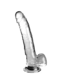 King Cock Clear - Dildo mit Hoden 20,3 Cm Transparent kaufen - Fesselliebe