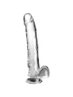 King Cock Clear - Dildo mit Hoden 24,8 Cm Transparent kaufen - Fesselliebe
