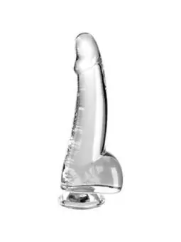 King Cock Clear - Dildo mit Hoden 15,2 Cm Transparent kaufen - Fesselliebe