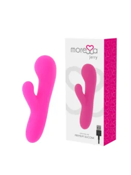 Jerry Premium Silikon Vibrator pink von Moressa kaufen - Fesselliebe