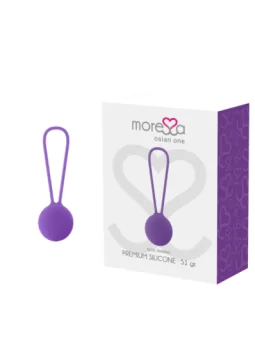 Osian One Premium Silikon Liebeskugel lila von Moressa kaufen - Fesselliebe