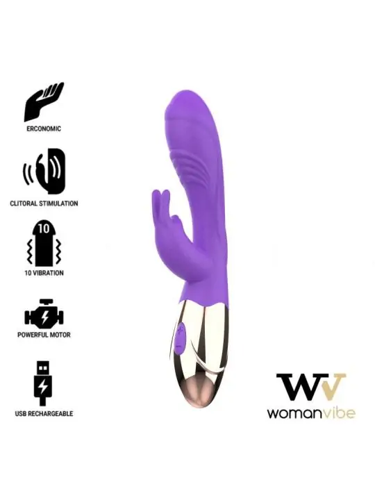Viora Silikon Wiederaufladbar Vibrator von Womanvibe kaufen - Fesselliebe