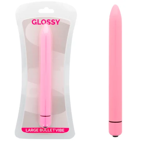 Slim Vibrator Rosa von Glossy