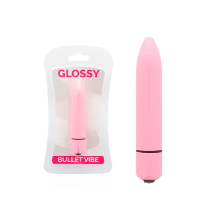 Thin Vibrator Rosa von Glossy