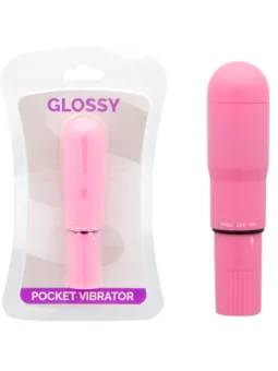 Pocket Vibrator dunkelrosa von Glossy kaufen - Fesselliebe