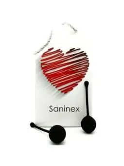 Clever Schwarz Kugeln von Saninex Sextoys kaufen - Fesselliebe