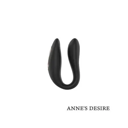 Dual Pleasure Wirless Technology Schwarz / Gold von Anne's Desire kaufen - Fesselliebe