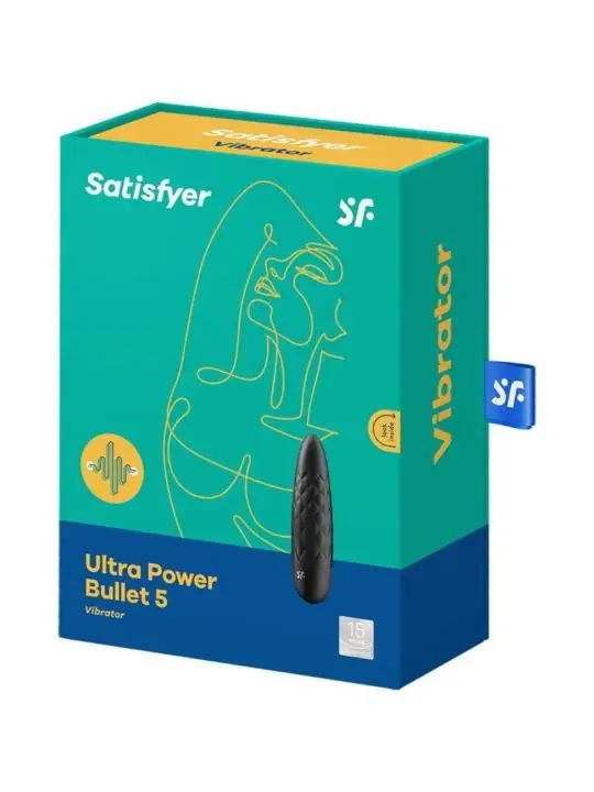 Ultra Power Bullet 5 - Schwarz von Satisfyer Vibrator kaufen - Fesselliebe