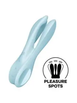 Threesome 1 Vibrator - Blau von Satisfyer Vibrator kaufen - Fesselliebe