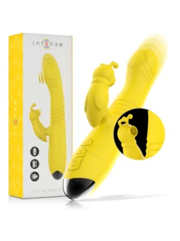 Toky Multifunktionsvibrator Up & Down mit Klitorelstimulator Gelb von Intense Fun kaufen - Fesselliebe