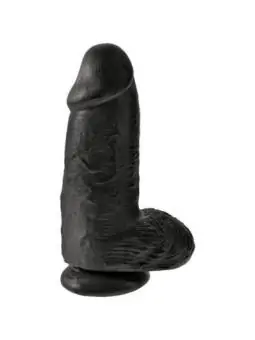 King Cock - Chubby Realistischer Penis 23 Cm Schwarz von King Cock kaufen - Fesselliebe