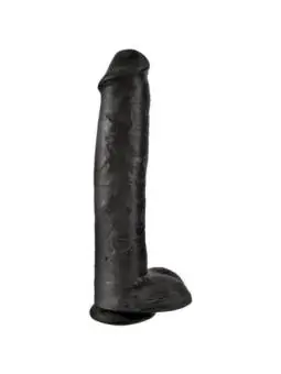 King Cock - Realistischer Penis mit Eier 34,2 Cm Schwarz von King Cock kaufen - Fesselliebe