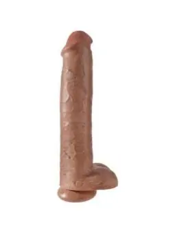 King Cock - Realistischer Penis mit Kugeln 34,2 Cm Karamell von King Cock kaufen - Fesselliebe