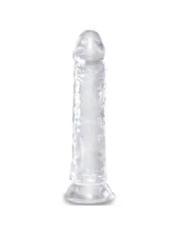 Realistischer Dildo 19,7 cm transparent von King Cock kaufen - Fesselliebe