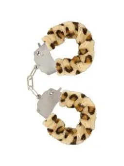 Leopard Handschellen mit Plüsch von Toyjoy kaufen - Fesselliebe