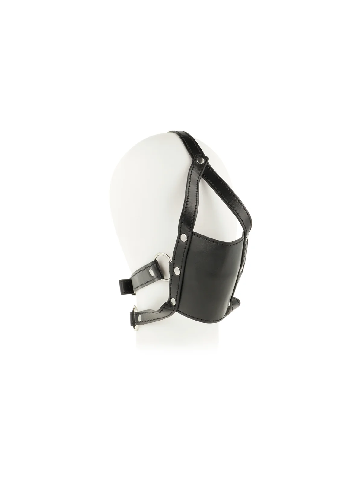 Head Harness mit Muzzle Cover Mundknebel von Ohmama Fetish kaufen - Fesselliebe