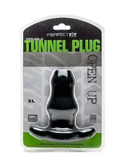 Perfekte Fit Double Tunnel Plug Xl Gross - Schwarz von Perfectfitbrand kaufen - Fesselliebe
