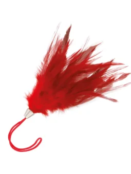 Rote Feder 17cm von Darkness Sensations kaufen - Fesselliebe