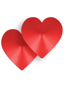 Fetish Rote Herz-Nippelpads von Ohmama Fetish kaufen - Fesselliebe