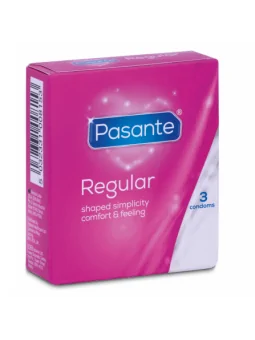 Regular Kondome 3 Stück von Pasante kaufen - Fesselliebe