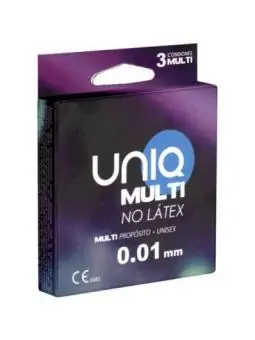 Multi Einsetzbare Latexfreie Kondome 3 Stück von Uniq kaufen - Fesselliebe