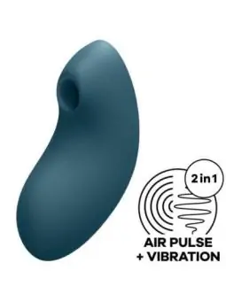 Vulva Lover 2 Air Pulse Stimulator & Vibrator - Blau von Satisfyer Air Pulse kaufen - Fesselliebe
