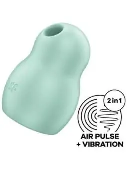 Pro To Go 1 Double Air Pulse Stimulator & Vibrator Grün von Satisfyer Air Pulse kaufen - Fesselliebe