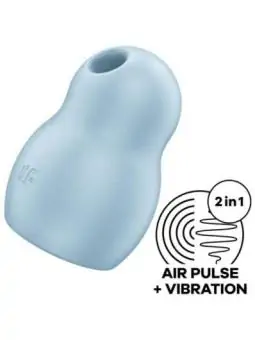Pro To Go 1 Double Air Pulse Stimulator & Vibrator Blau von Satisfyer Air Pulse kaufen - Fesselliebe
