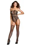 Bodystocking Dr0355 Schwarz von Dreamgirl kaufen - Fesselliebe