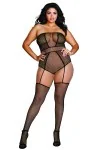 Bodystocking Dr0355 Schwarz von Dreamgirl kaufen - Fesselliebe