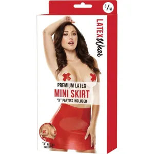 ♥ Latexminikleid - Rot von Latexwear ♥