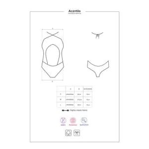 ♥ Acantila Swimsuit Black von Obsessive ♥