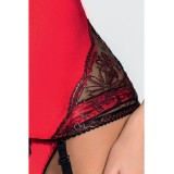 Rotes Strapshemd Brida von Passion | Fesselliebe.de