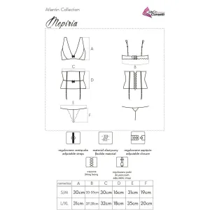 ♥ Mepiria 3pcs Set Black von Livco Corsetti Fashion ♥