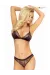 ♥ Schwarzes Splendeur Set von Provocative Gold Lingerie ♥