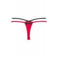 ♥ V-8778 Plus Size String Rot-Schwarz von Axami Size Plus ♥